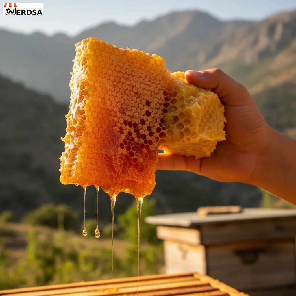 عسل اسطوخدوس 500 گرمی موم دار